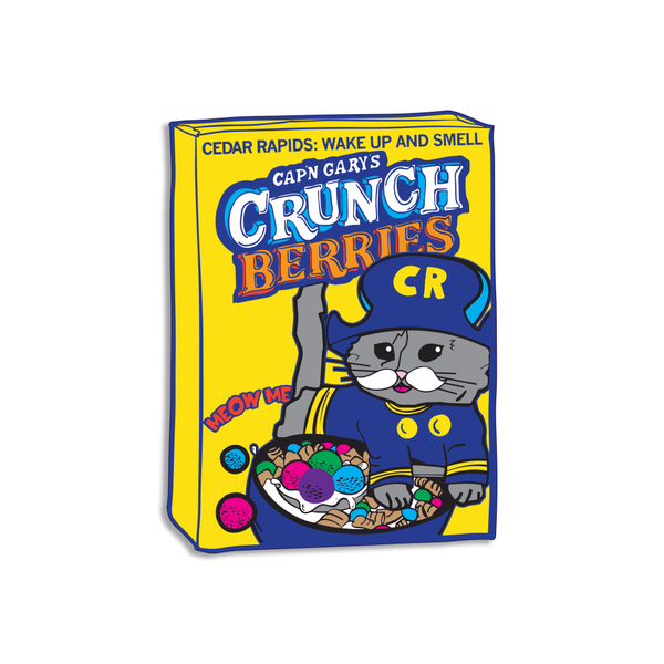 Smell the Crunchberries Gary Graphic Die-Cut Sticker