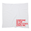 Someone Loves Me Quad Cities Kitchen Towel
