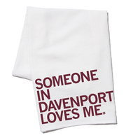 Someone Loves Me Davenport Kitchen Towel