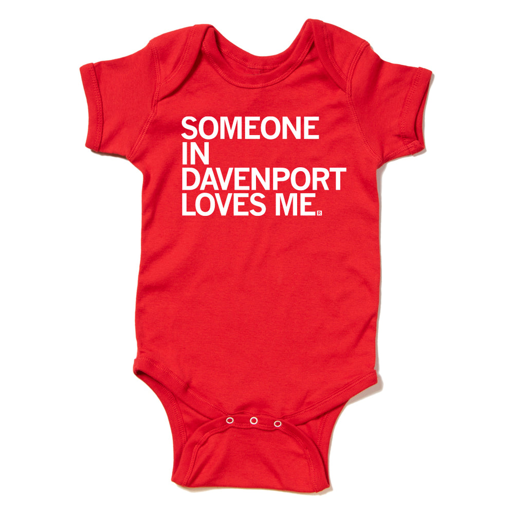 Someone Loves Me Davenport Onesie