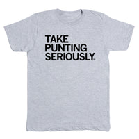 Take Punting Seriously Football T-Shirt