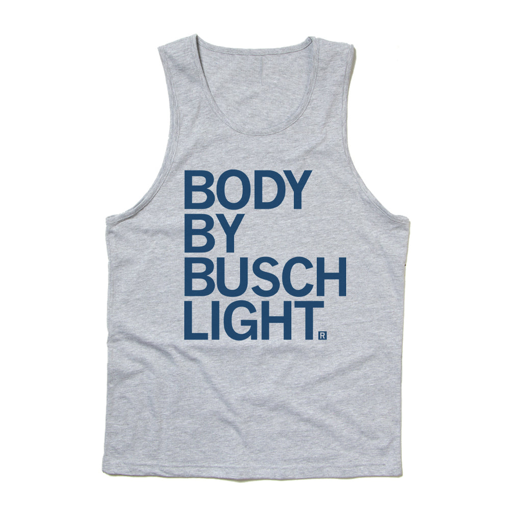 Body By Busch Light Beer Tank Top