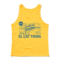 El Cat Train Chicago CTA Tank Top