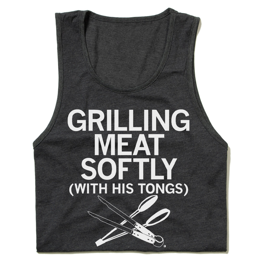 Grilling Meat Softly Tank Top