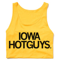 Iowa Hotguys Text Tank Top