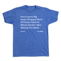 Iowa Potato Salad The Onion T-Shirt