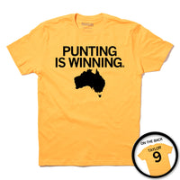 Gold Tory Taylor Punting Is Winning Shirt