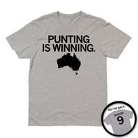 Heather Grey Tory Taylor Punting Is Winning Hawkeye Shirt