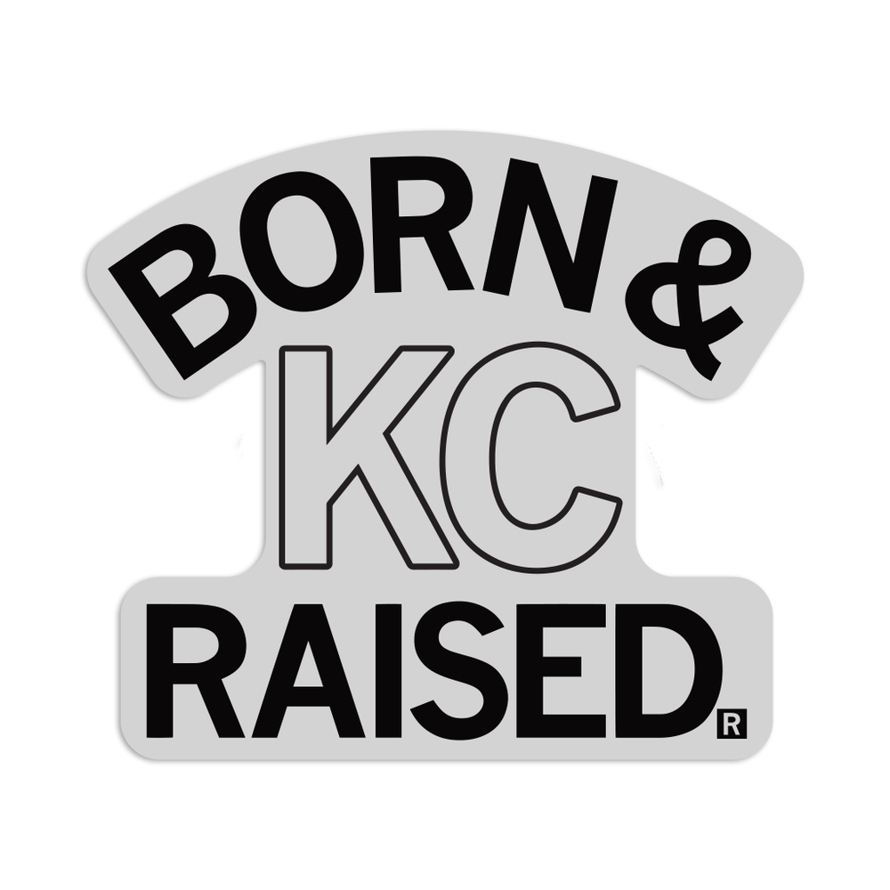 KC Born & Raised Die-Cut Sticker