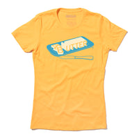 Butter Word State Fair Knife Plate Gold Cream Blue Cow Food Iowa Midwest Raygun T-Shirt Standard Unisex Snug