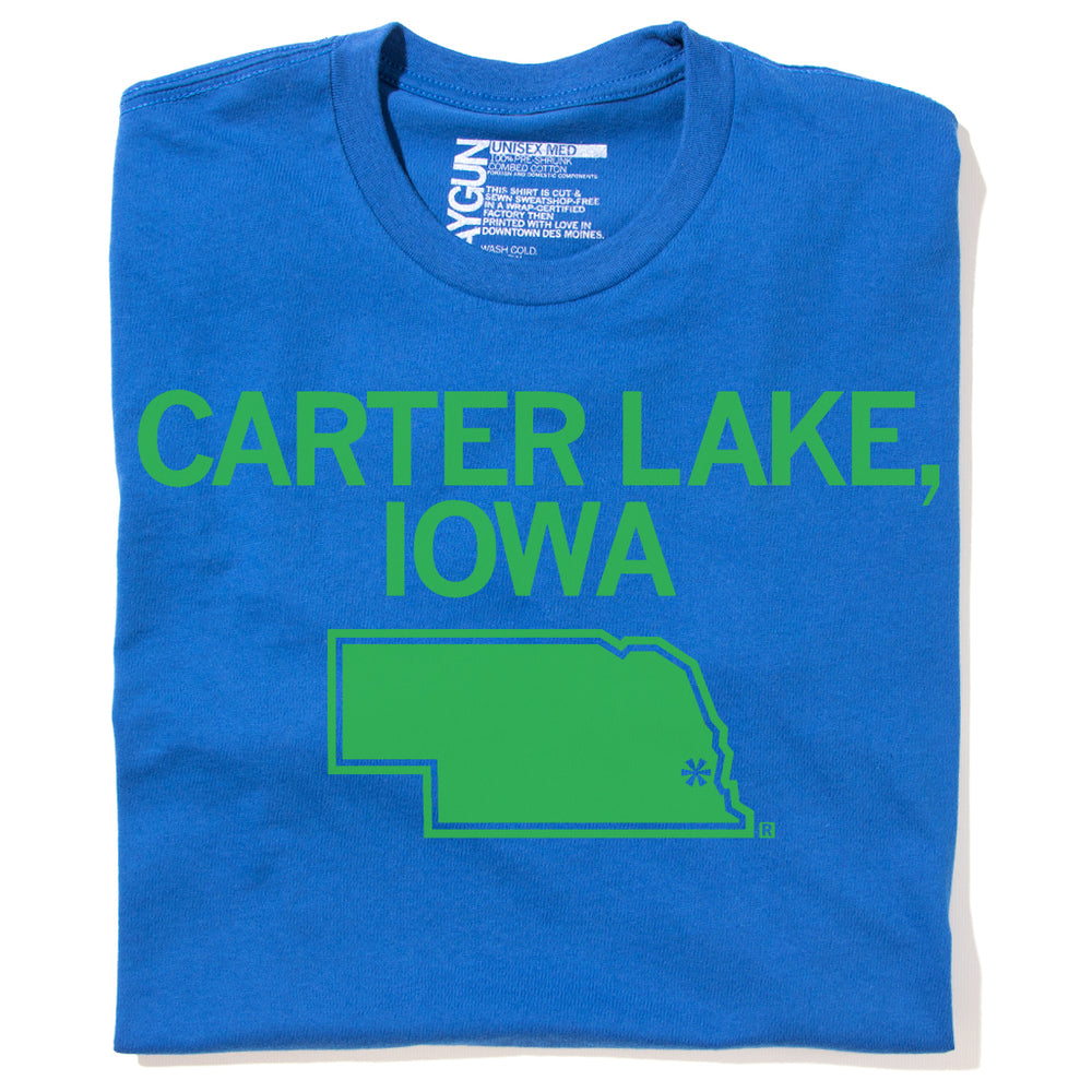 Carter Lake Iowa Nebraska Shirt