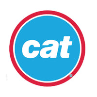 CAT Train Die-Cut Sticker