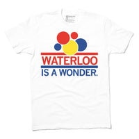 Waterloo is a Wonder Bread Iowa White T-Shirt Raygun