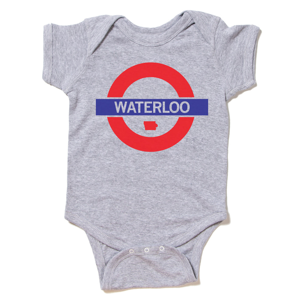 Waterloo Station Iowa Onesie