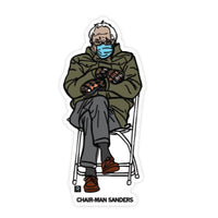 Chair-man Sanders Bernie Sticker