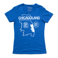 chicagoland snug t-shirt womans'