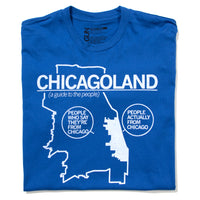 chicagoland t-shirt unisex standard