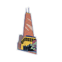 Hancock Building Sticker Chicago Skyscraper Illinois City Cityscape