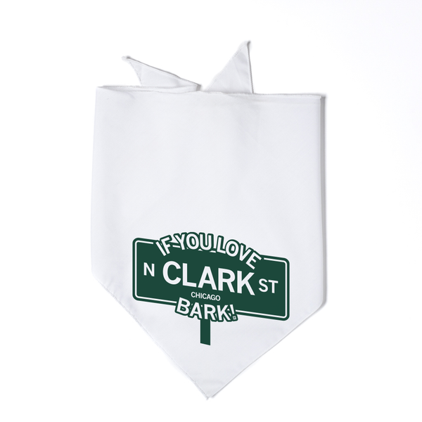 If you love Clark, bark dog bandana
