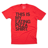 This is my Eating Pizza Shirt Raygun T-Shirt Standard Unisex