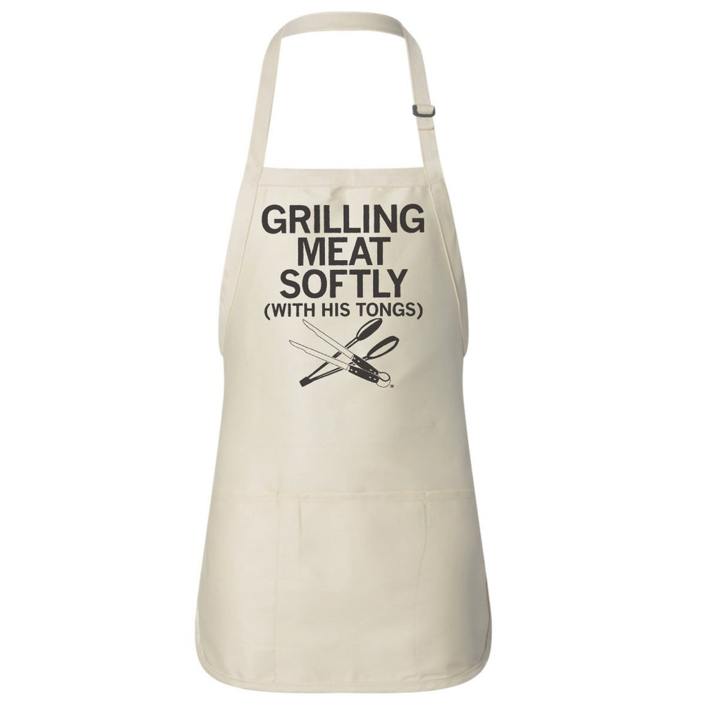 Grilling Meat Softly Apron