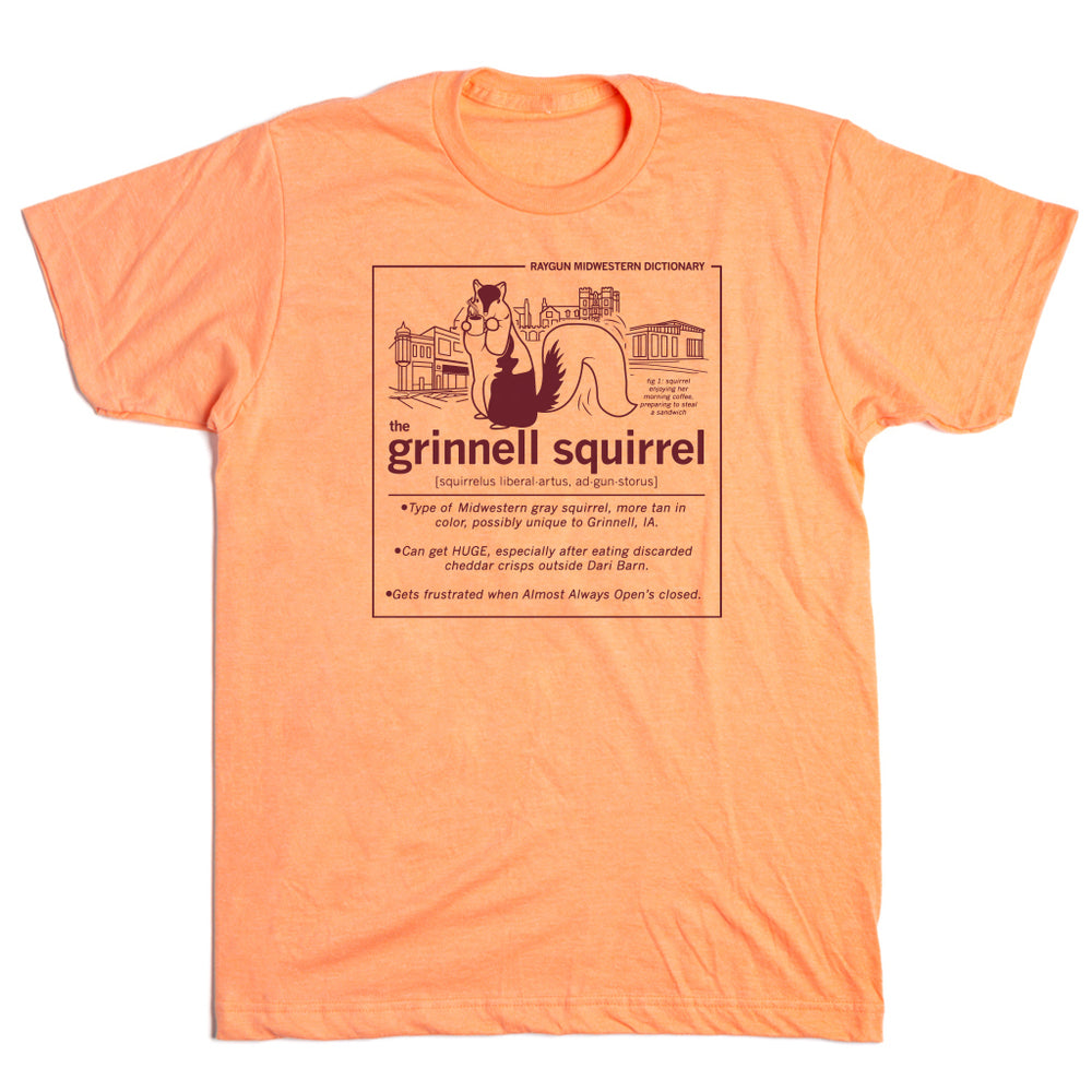 Squirrel Definition Grinnell College Shirt