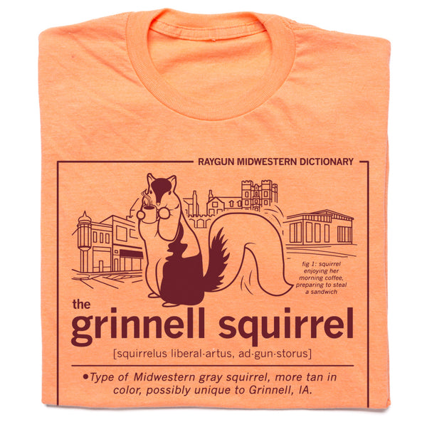 Grinnell Squirrel Definition T-Shirt