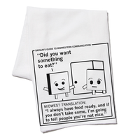 Midwestern Communication: Always Have Food Ready Kitchen Towel