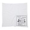 A RAYGUN kitchen towel featuring a cartoon titled Rayguns Guide to Midwestern Communication, showing two squares bumping into each other with a text box explaining the Midwest translation of the interaction.