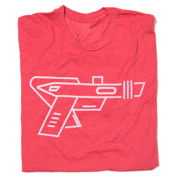Gun Logo Red Raygun Standard Unisex T-Shirt