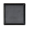 A square, black Iowa magnet with a recessed center.