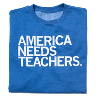 America Needs Teachers Text Crew Sweatshirt
