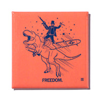 Freedom Metal Magnet