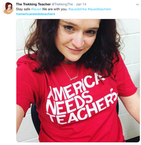 America Needs Teachers Red