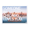 Someone In Chicago Loves You Photo Postcard