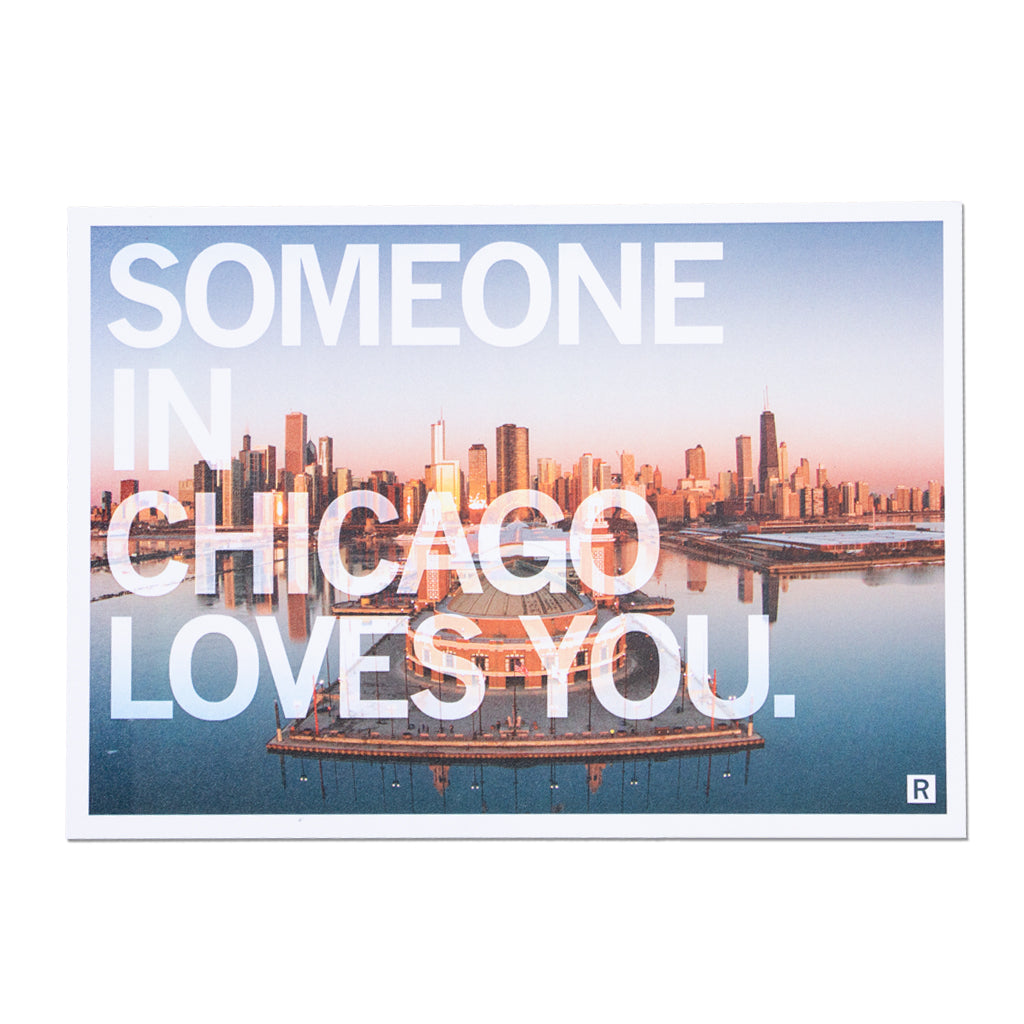 Someone In Chicago Loves You Photo Postcard
