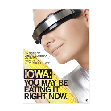 IA You May Be Eating It Right Now Corn Postcard