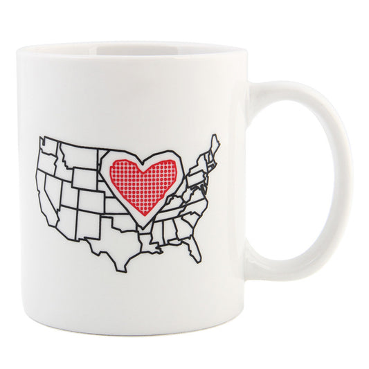 Heartland Map Mug