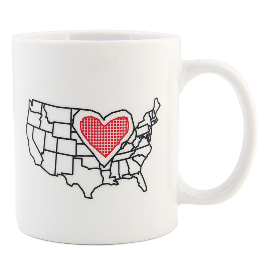 Heartland Map Mug