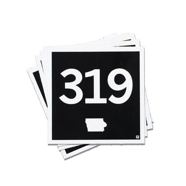 319 Logo Mini Sticker