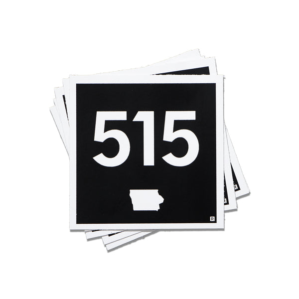 515 Logo Mini Sticker