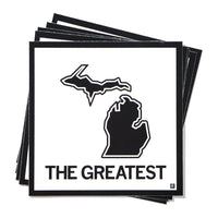 The Greatest Michigan State Outline Sticker