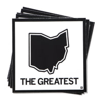 The Greatest Ohio State Outline Sticker