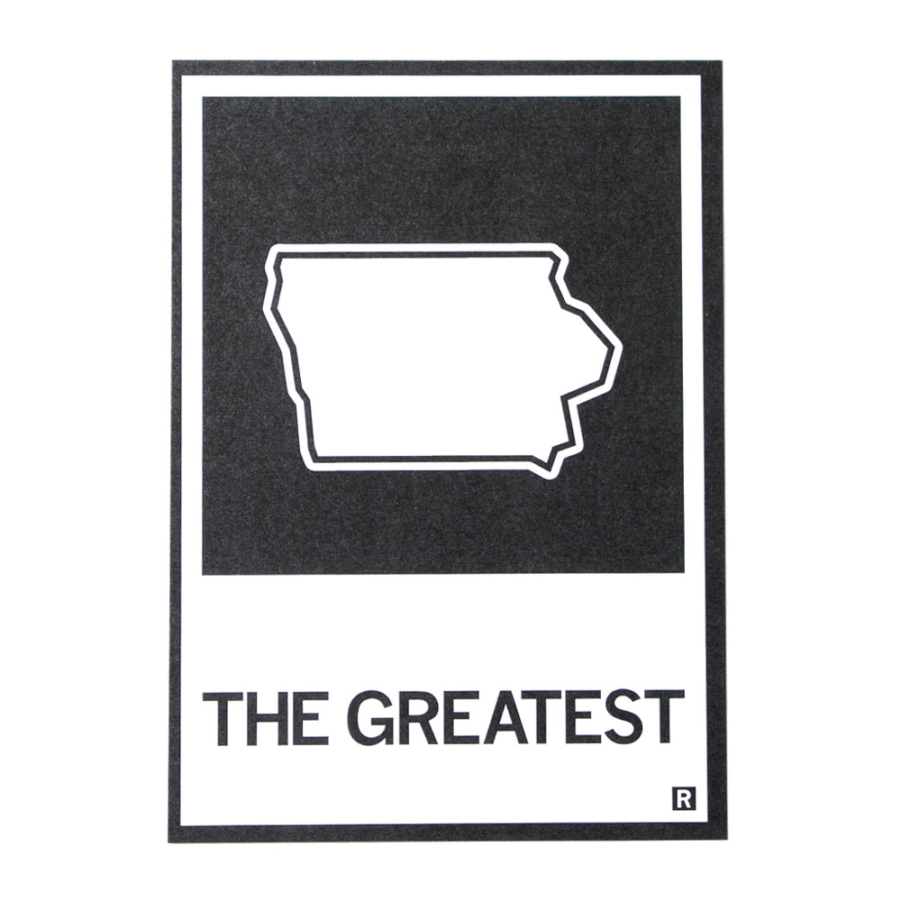 The Greatest Iowa State Postcard