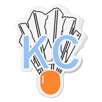 Kansas City Shuttlecock Sticker