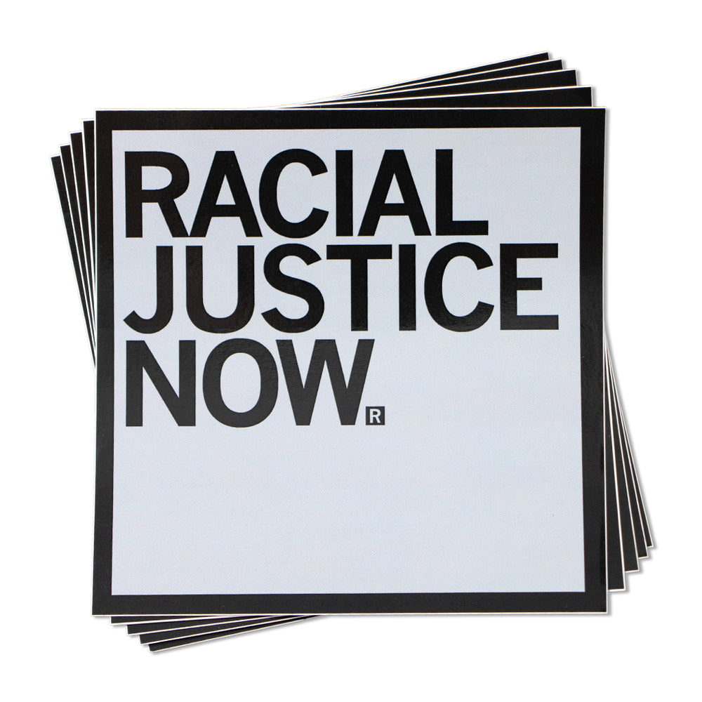 Racial Justice Now Text Sticker