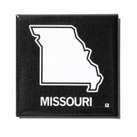 Missouri Outline Metal Magnet