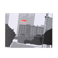 Travelers Art Postcard