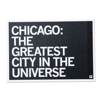 Chicago: Greatest City In The Universe Text Postcard