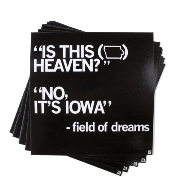 Field of Dreams Is This Heaven? Sticker